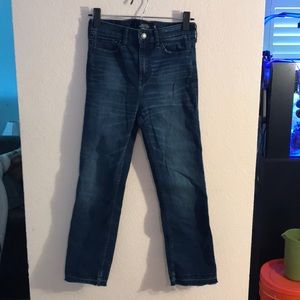 Hollister Cropped Skinny High Rise Jeans